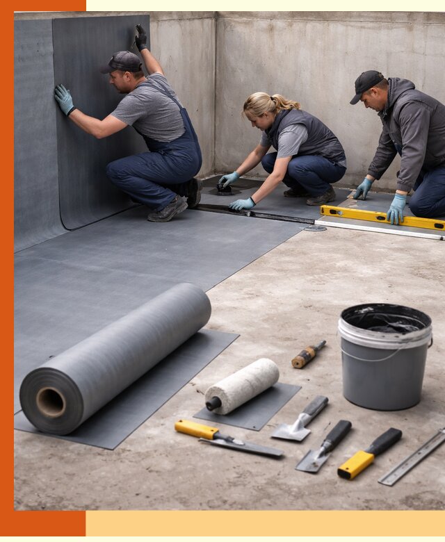 Гидроизоляция бассейна под ключ в Новомосковске — надежная защита и герметизация